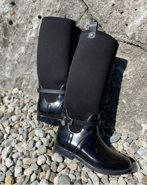 Holínky dámské Michael Kors CHARM STRETCH černé